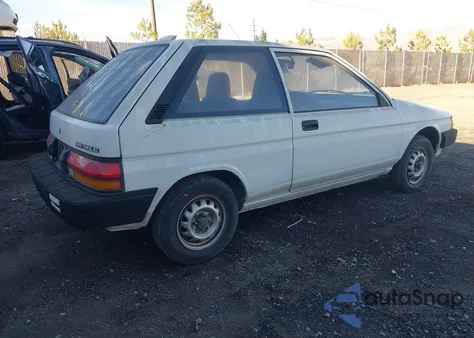 1989 Toyota Tercel Ez from USA, damaged, VIN JT2EL36G7K0429957